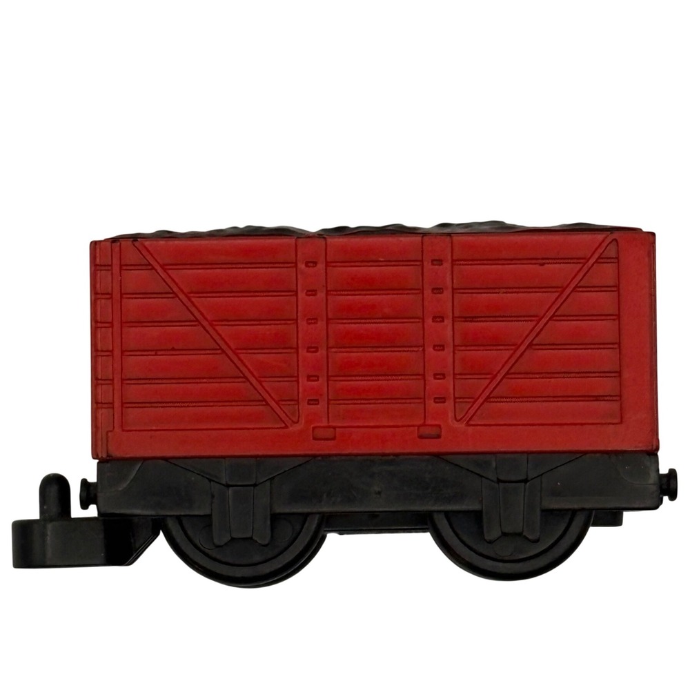 Thomas Trackmaster Red Cargo Train Wagon Tender 2011 Mattel Gullane Fisher Price